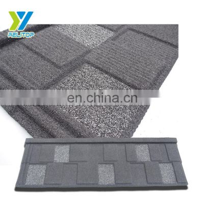 Natural Chip Tiles  Tejas Para Techos Precios Building Materials For Construction Stone  Coated Metal Roofing Tile