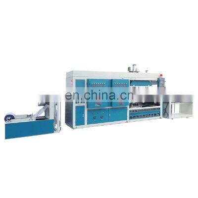 Automatically plastic cake box making machine clamshell thermoforming machine