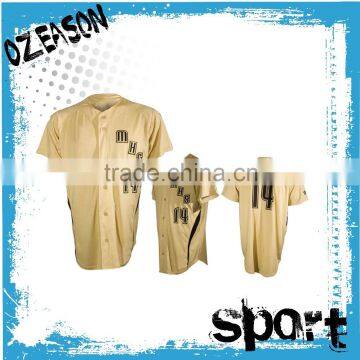 Wholesale youth baseball uniforms/jerseys new fashion design