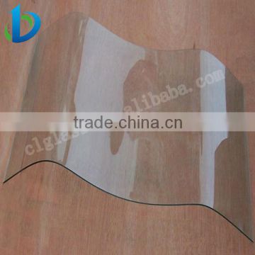 curved glass panels\curved glass door\curved glass table