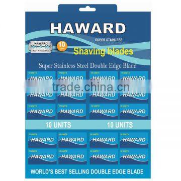 D746 High quality Double edge super stainless steel razor blade