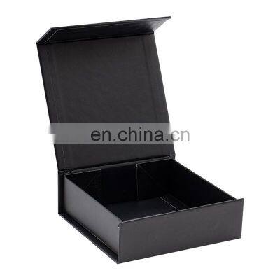 Custom Premium Black Magnetic Closure Small Tiny Gift Packaging Box Wholesale photo-4