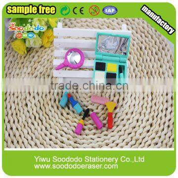 3D Puzzle Custom Make up Box Shaped Erasers photo-3