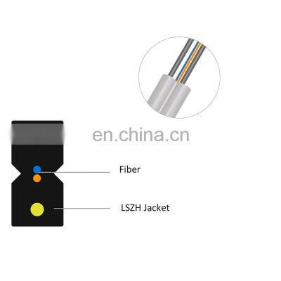 4F single mode SM G657A LSZH ftth drop wire cable