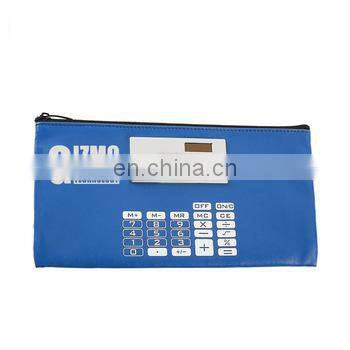 High Quality PVC Waterproof Money Bag with Solar Calculator