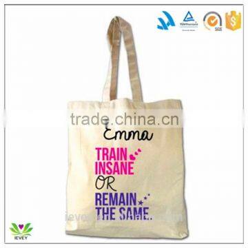 coloured popular custom printed personalised funny lady shopping bag