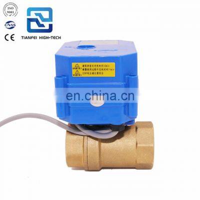 6nm power off return CWX-60P  wireless remote control motorized valve for drainage and water treatment