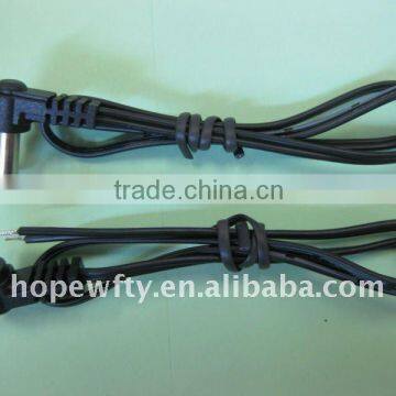 5521/5525 DC plug 90 degree with cable assembly