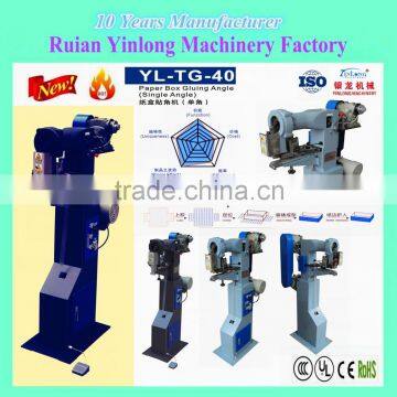 YL-TG-40 Corner Pasting Machine & Paper Box Gluing Angle Machine (single Angle),Box Former and Edge mounting Machine