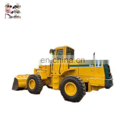 Used Wheel loader Kawasaki 70Z Japan kawasaki 70z used front  end loader price low on sale in Shanghai