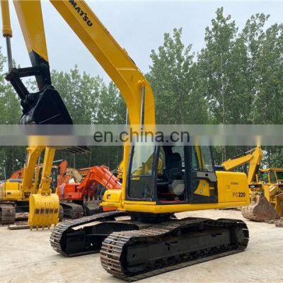 Komatsu used pc220-6 digging machine , Original komatsu pc200 pc220 , Komatsu hydraulic excavator