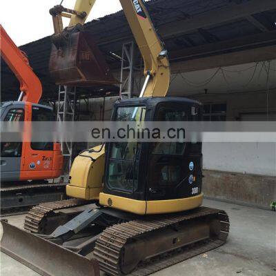 High quality cat 308 excavator with dozer