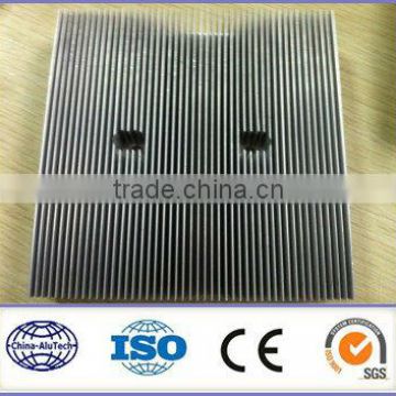 CNC maching extruded aluminum heatsink profiles