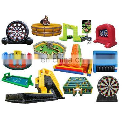 Commercial Inflables Juego Inflables Tobogan China Inflatable Dart Outdoor Interactive Adult Challenge Game