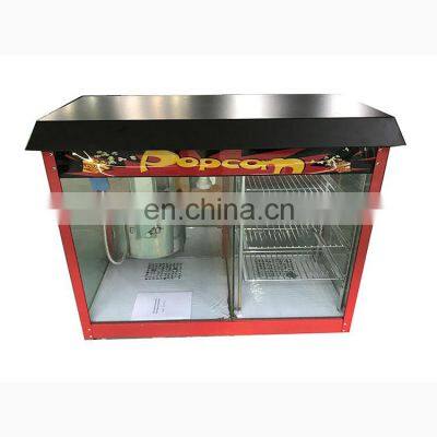 High quality popcorn with warmer, popcorn maker machine with warmer for sale