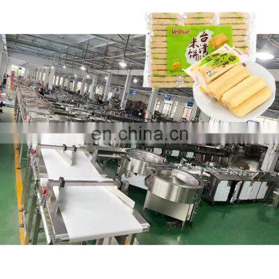 HIgh Speed Rice Cake Cookies Biscuits Automatic Packing Packaging Line