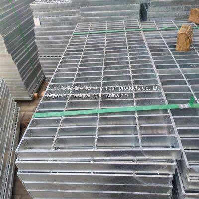 Drainage ditch cover plate steel grating wharf heavy load passing galvanized grid plate hot galvanized composite steel grating