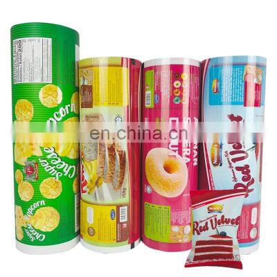 Custom Food Plastic Film OPP Vmpet PE PET CPP BOPP Pet Film For Cake Candy Chocolate Chips Coffee Tea Milk Powder Food Packaging