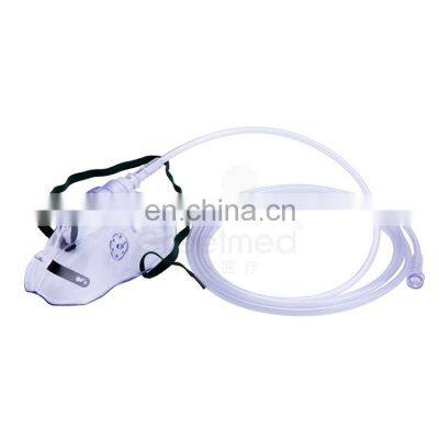 Best Prices Breathing Hyperbaric Rebreather Nasal Oxygen Mask for Sale High Concentration Disposable Gas Pvc Ce OEM Service EOS