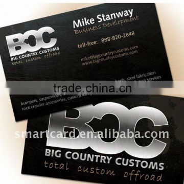 Personalized PVC business card