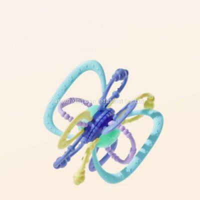 Babies Can be Boiled Silica Gel Molar Stick Tooth Glue 4 -6 Months Bite Glue Toys photo-3