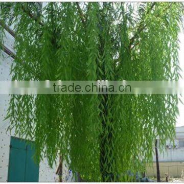 fiberglass trunk fabric leaf the evergreen leaf artificial trees artificial weeping willow trees