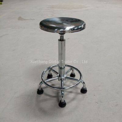 Anti-Static Stainless Steel Office School Workshop Hospital Lab Stool Height Adjustable SUS ESD Cleanroom Chair photo-3