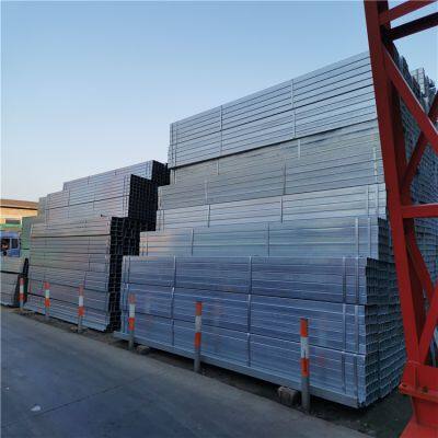 Q235 Welded Steel Square Pipe Rectangular Steel Tube Seamless Adequate Stock photo-4