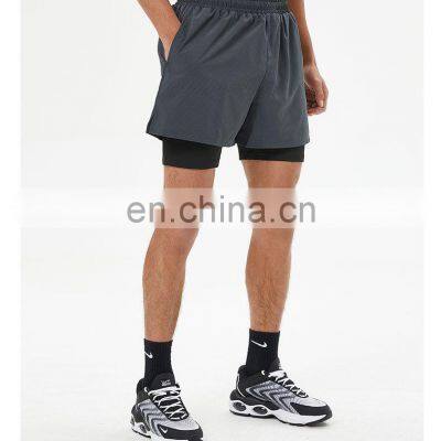 Wholesale Quick Dry Fitness Sports Training Running Shorts Drawstring Summer Beach Wear Men's Workout Athletic Exercise Clothes photo-4
