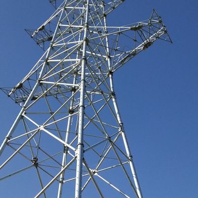 220 KV electric transmission tower china supplier