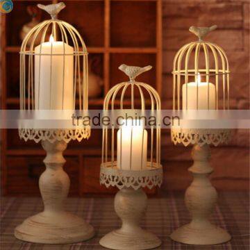 wedding table light metal bird cage