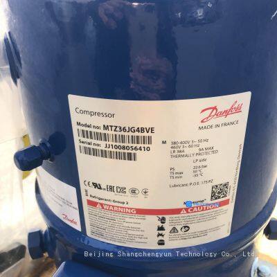 6 HP Danfoss refrigeration cabinet piston compressors MTZ72HN4AVE