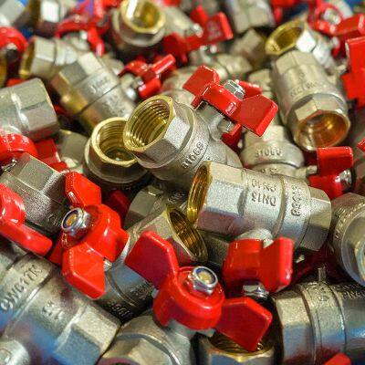 IFAN Manufacturer OEM Butterfly Handle Brass Ball Valve