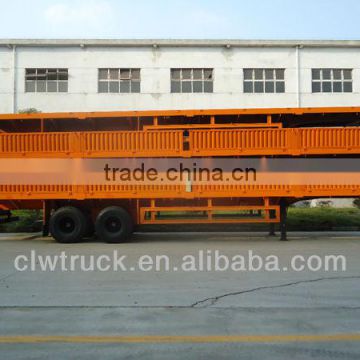 2014 low price 30 tons flatbed container cargo trailer