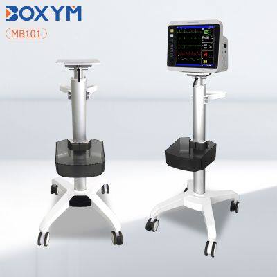 High Quality China Aluminum Alloy Material Cart Hospital Equipment Trolley for Sale