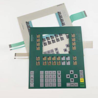 New C7-613 C7-621 C7-623 C7-624 C7-626 C7-633 C7-634 C7-635(Key) C7-635(Touch) C7-636 Membrane Keypad Switch Touch Screen HMI repair