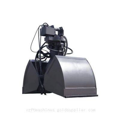 Double-Cylinder Synchronized Clamshell Bucket Bulk Material Handling Grab photo-3