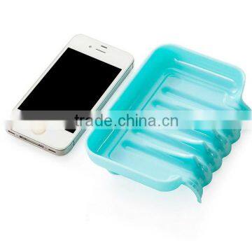 Fashion New Type Plastic Soap Dish With Draining Function photo-3