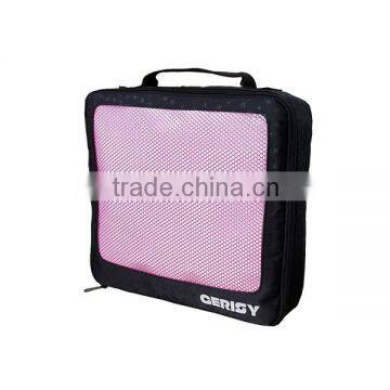 Medium Water Repellent Travel Kit Bag for Cloth Garment Mesh Bag photo-4