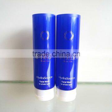 round luxury plastic soft tube for cosmetic packaging DIa40mm