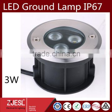 IP67 CE ROHS certification STAINLESS STEAL Outdoor lamp 3W LED Under Ground Lamp                        
                                                Quality Choice