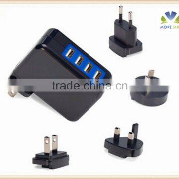 Portable Travel Charger 3.5/4.2A 4 Ports Wall Charger photo-5