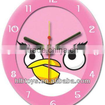 New arriving,Oval Alarm Clock,Nice Table Clock,Cartoon clock