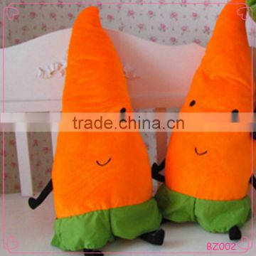 2016 Hot Sale In Stock High Quality wholesale Soft Cute Carrot Pillow