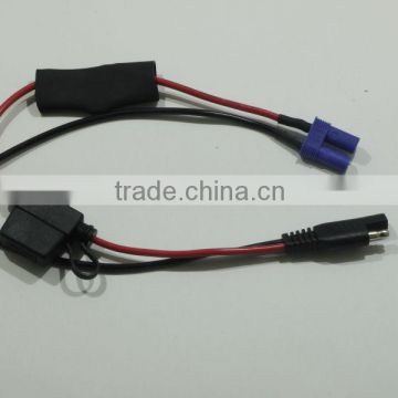 Female EC 5 to 8.5mm Ring power cable with UL 1015 14AWG L: 400mm