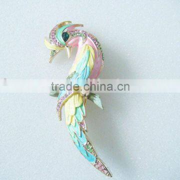 Fashion costume brooch,bird brooch