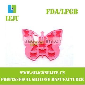 silicone ice cube tray with logo printing