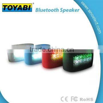 portable bluetooth speaker with LED lighting