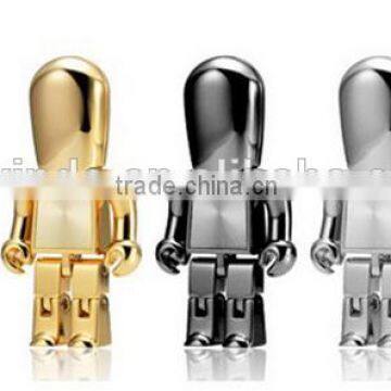 Factory price robot USB flash drive metal pendrive