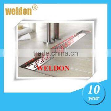 Custom Bathroom Shower Floor Channel Square Drain Tile Insert photo-4